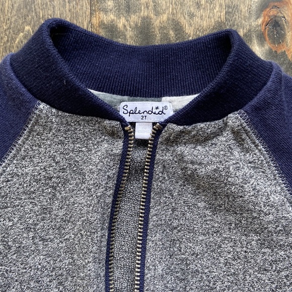 Splendid French Terry Bomber Jacket - Picture 2 of 5